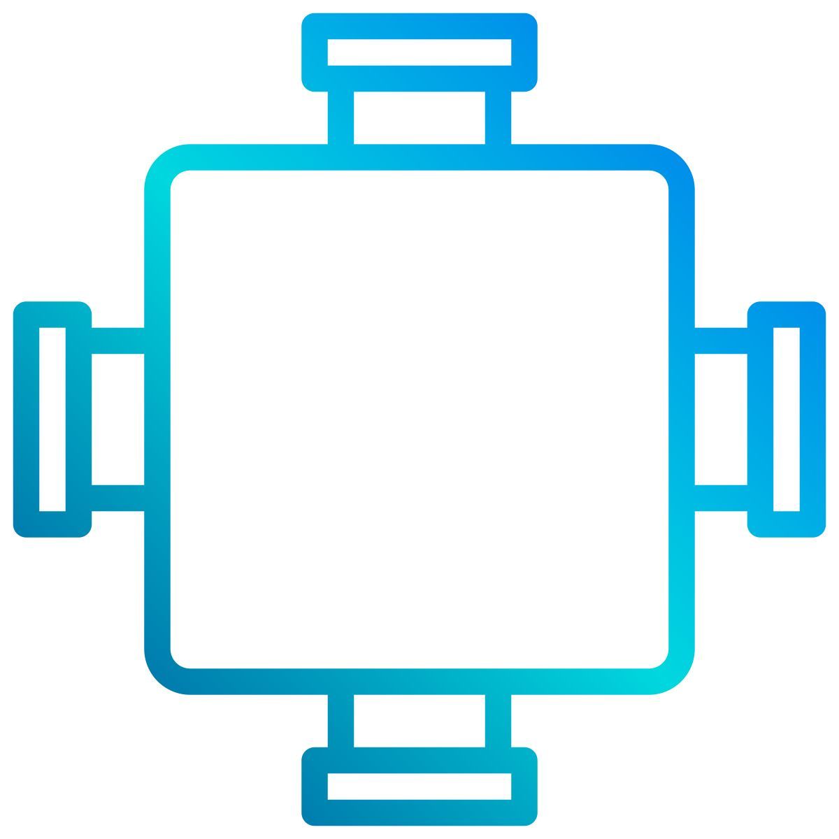 dinner table icon