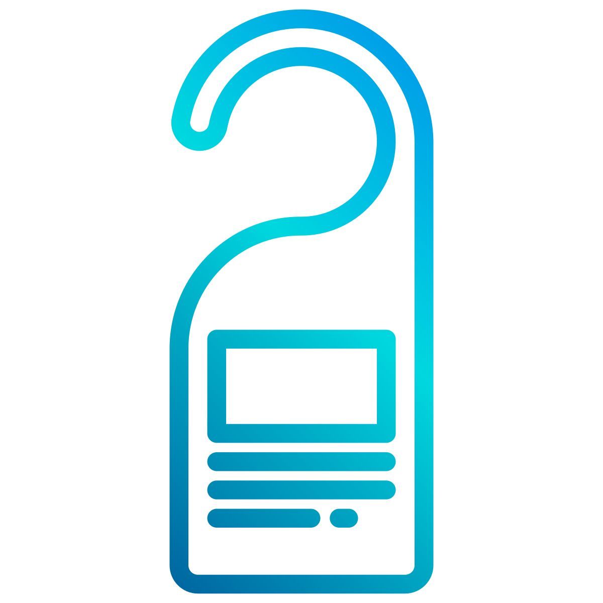 door hanger icon