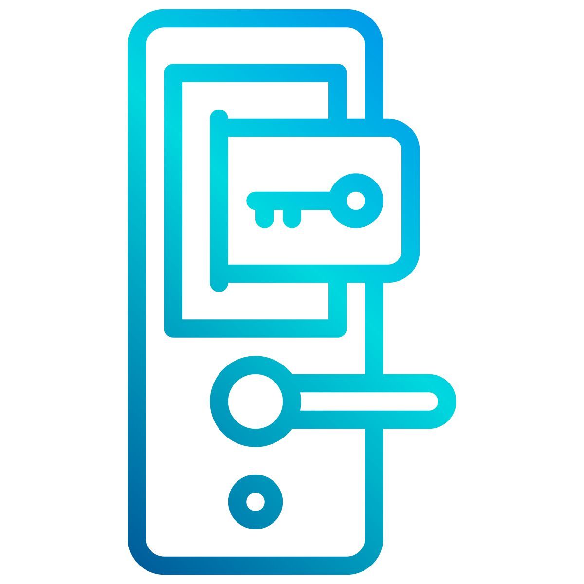 door lock icon