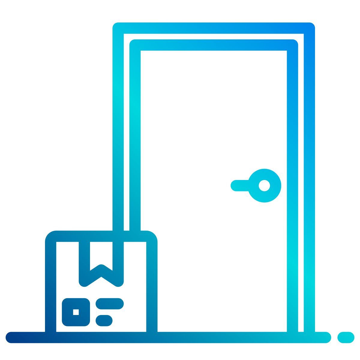 door to door delivery icon