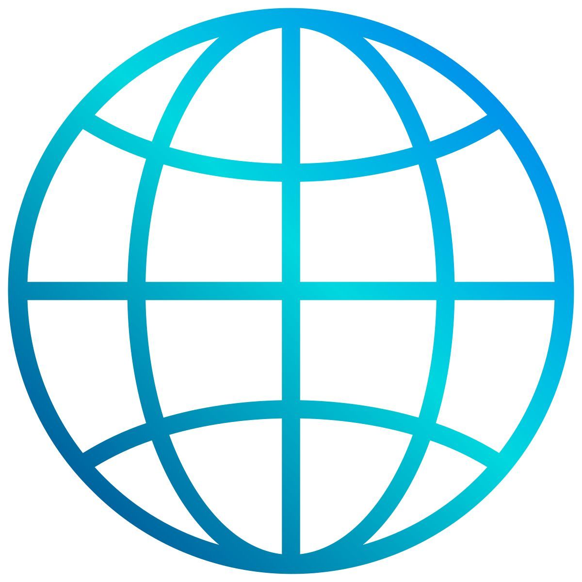 earth grid icon