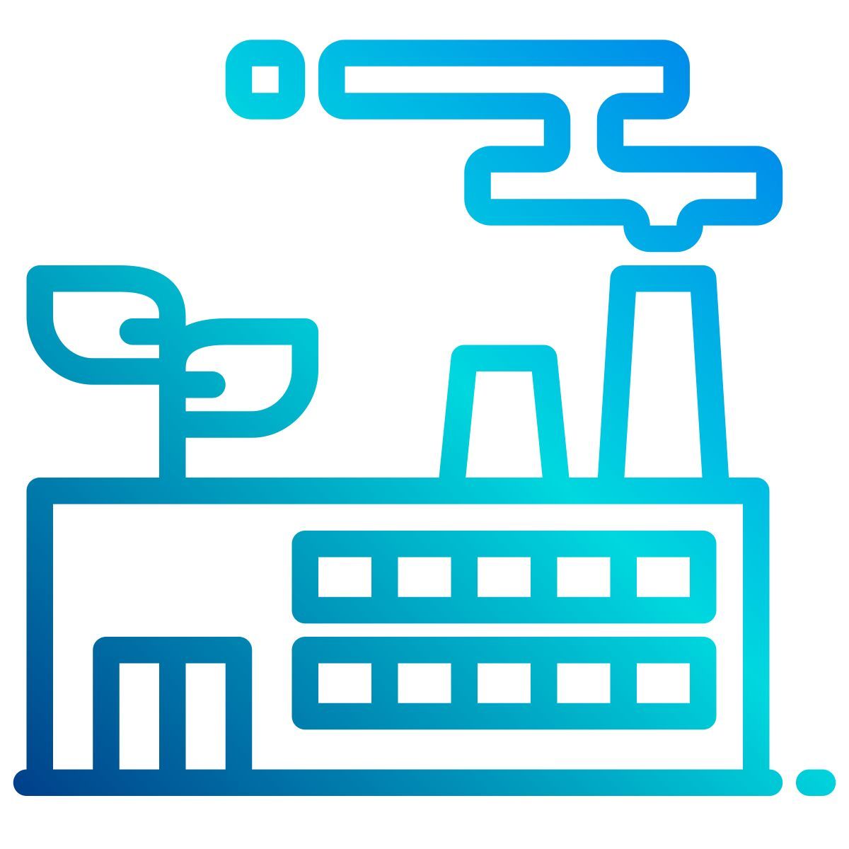 eco factory icon