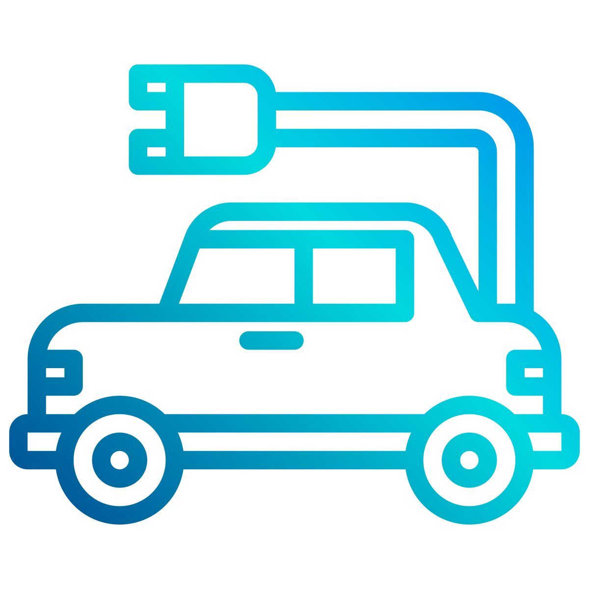 electric car icon
