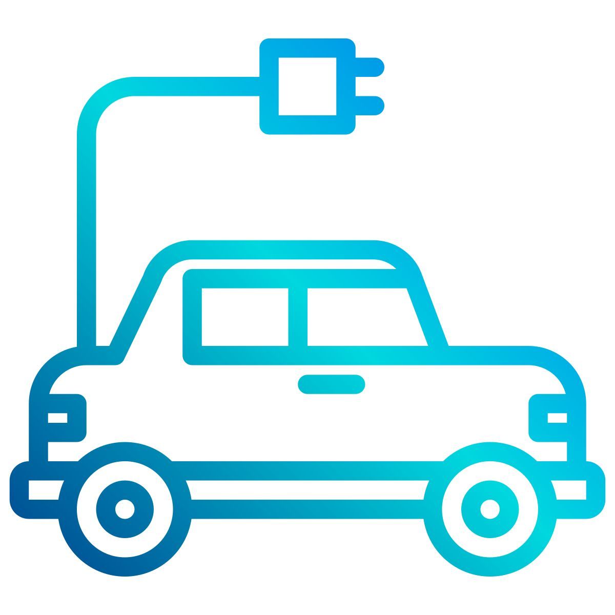 electric car icon