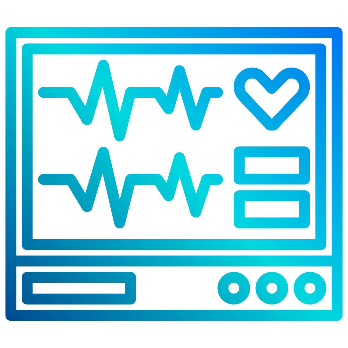 electrocardiogram icon