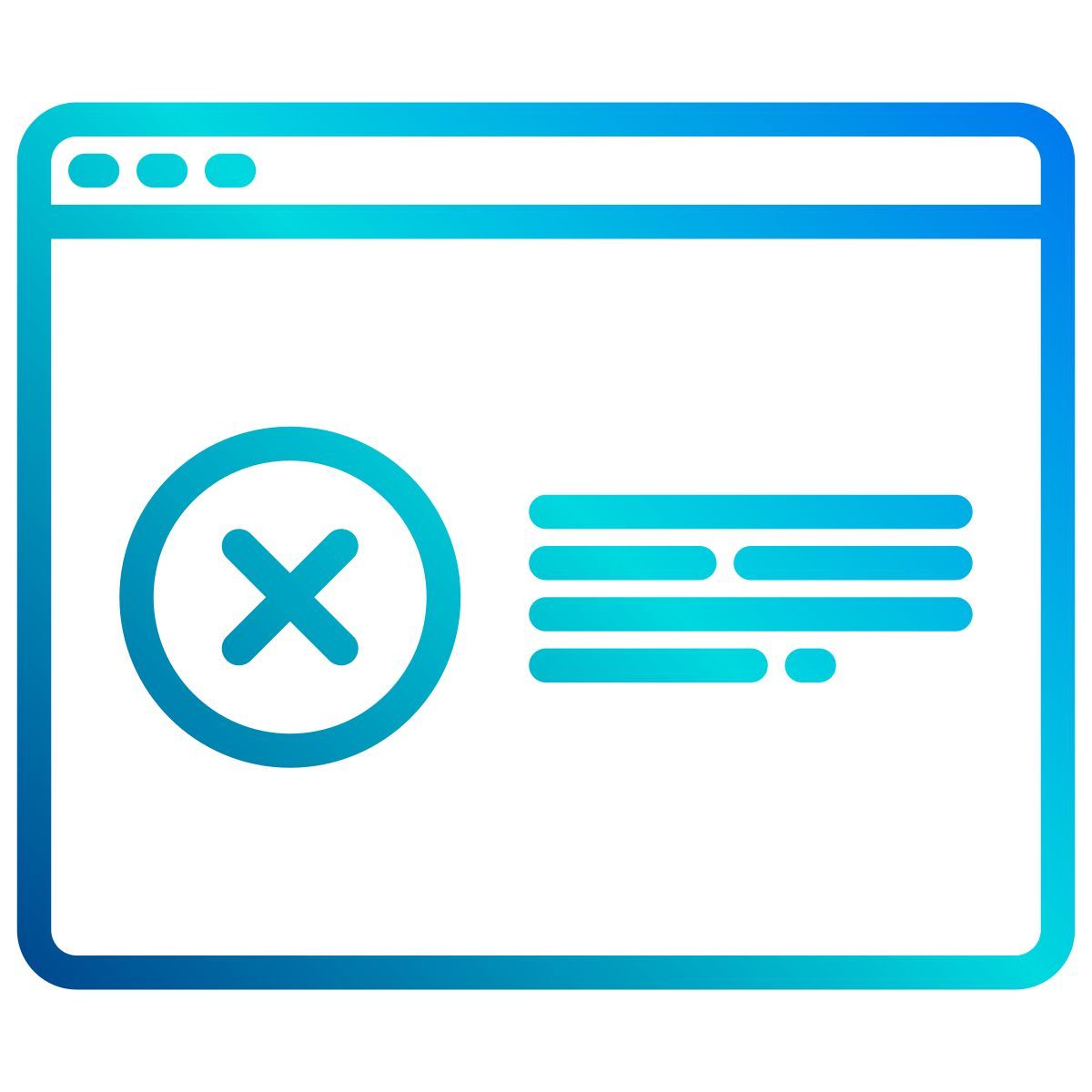 error icon