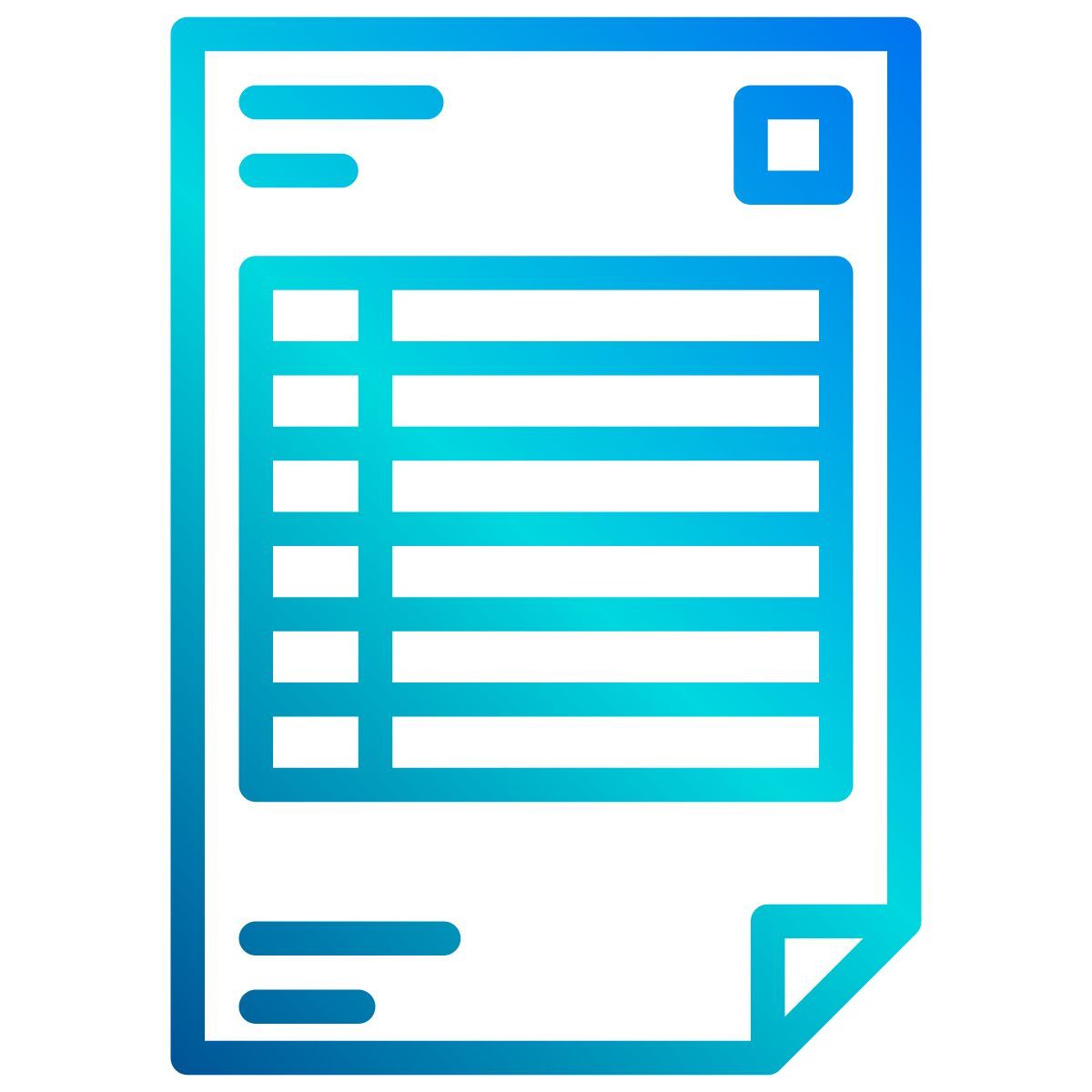 spreadsheet icon