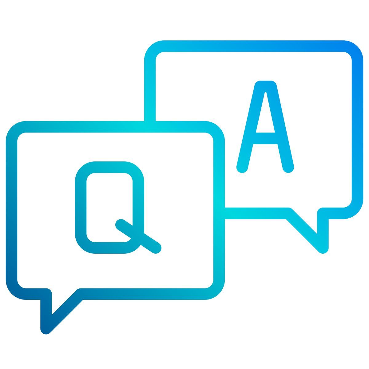 häufig gestellte fragen icon