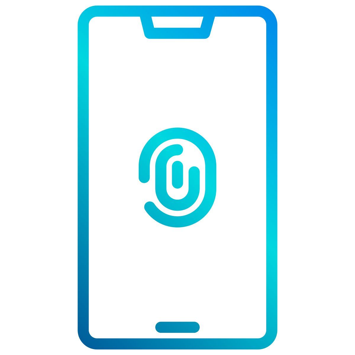 finger scanner icon