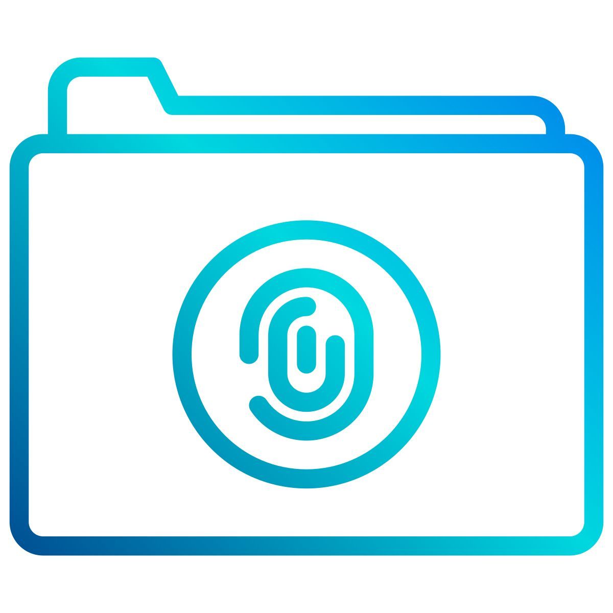 finger scanner icon