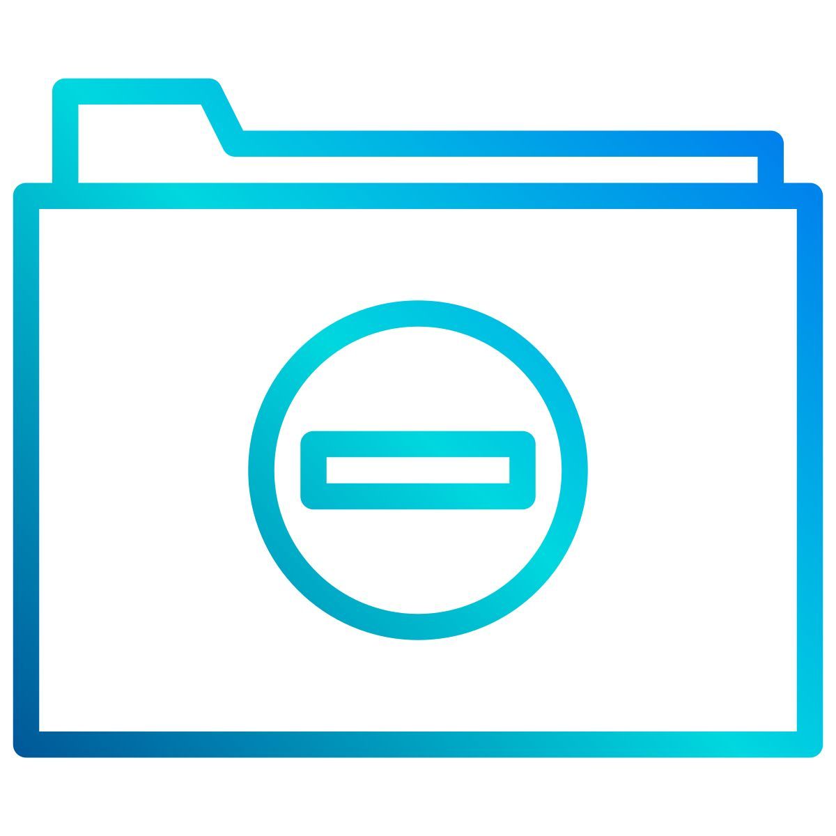 delete folder icon