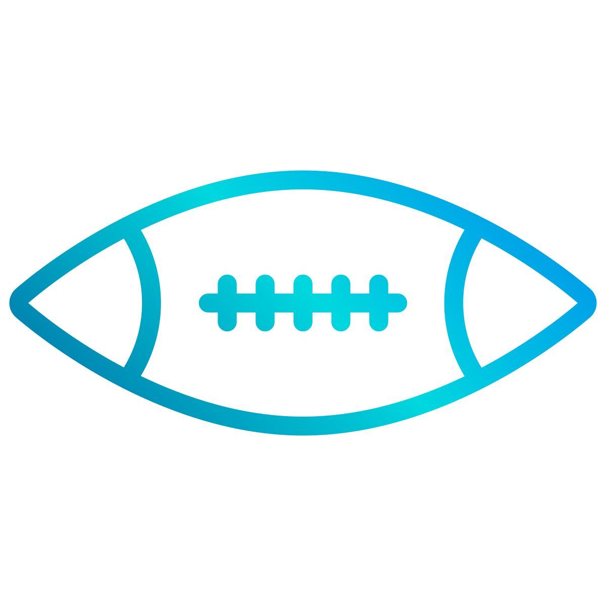 rugby ball icon