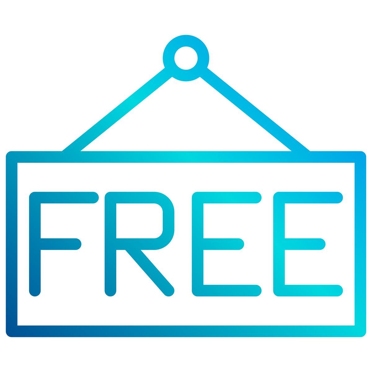 free signboard icon