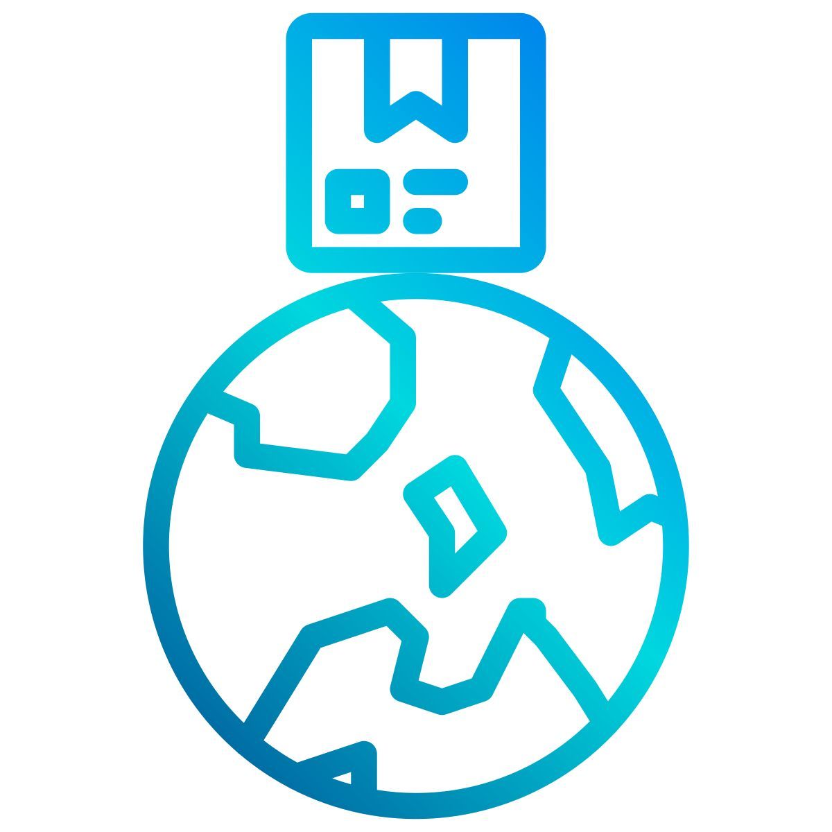 global distribution icon