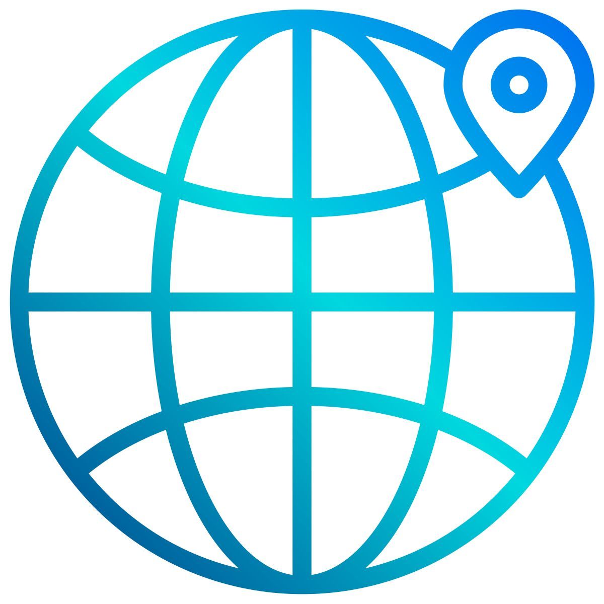 globaler standort icon