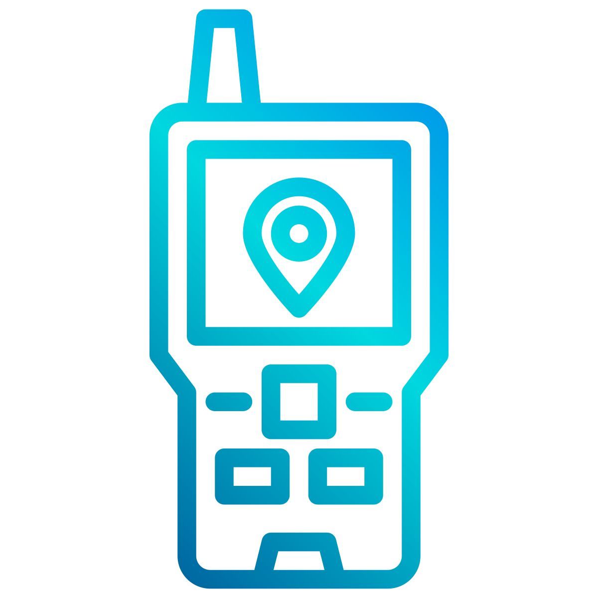 handheld gps icon