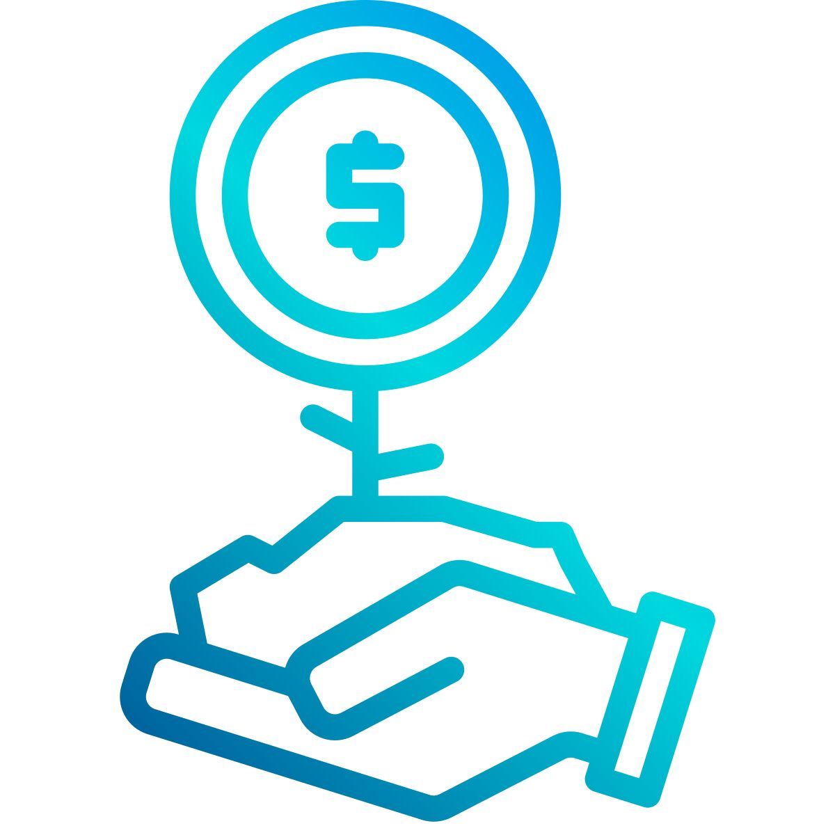 financial growth icon