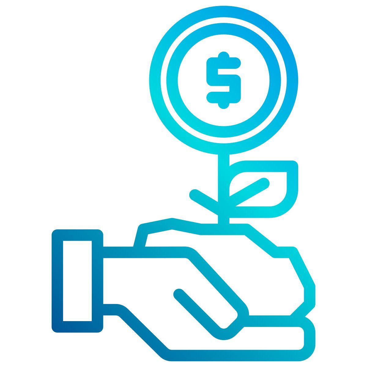 money growth icon