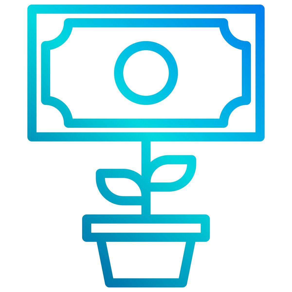 money growth icon