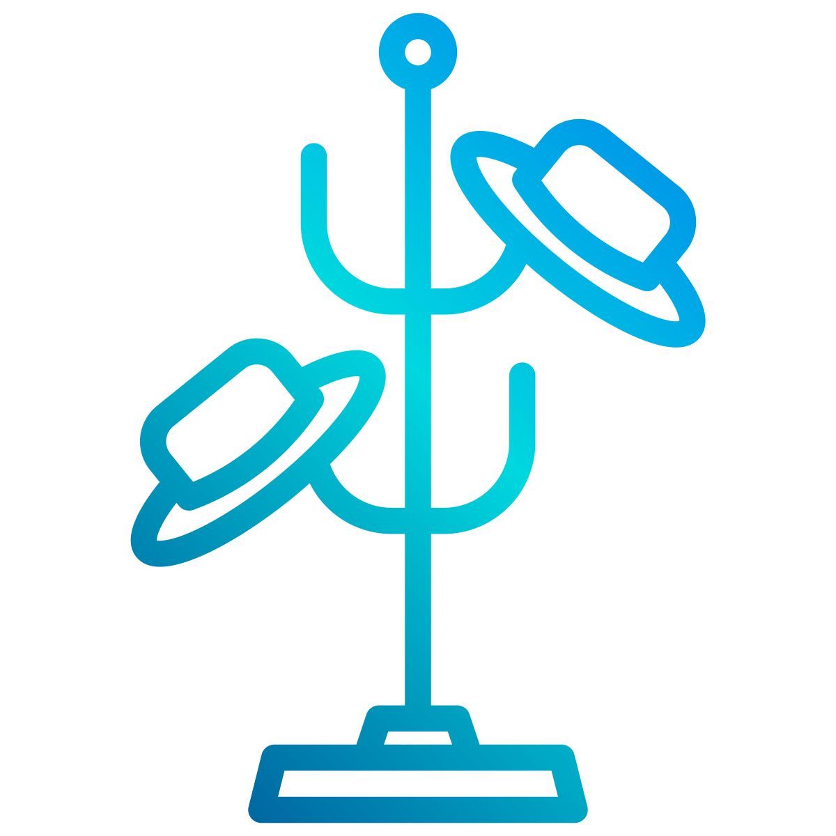 hat rack icon