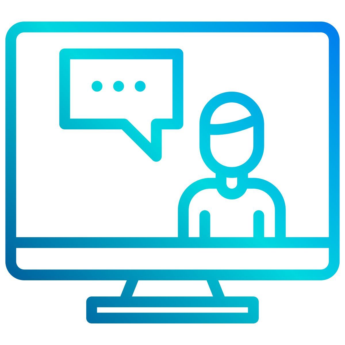 Entretien en ligne icon