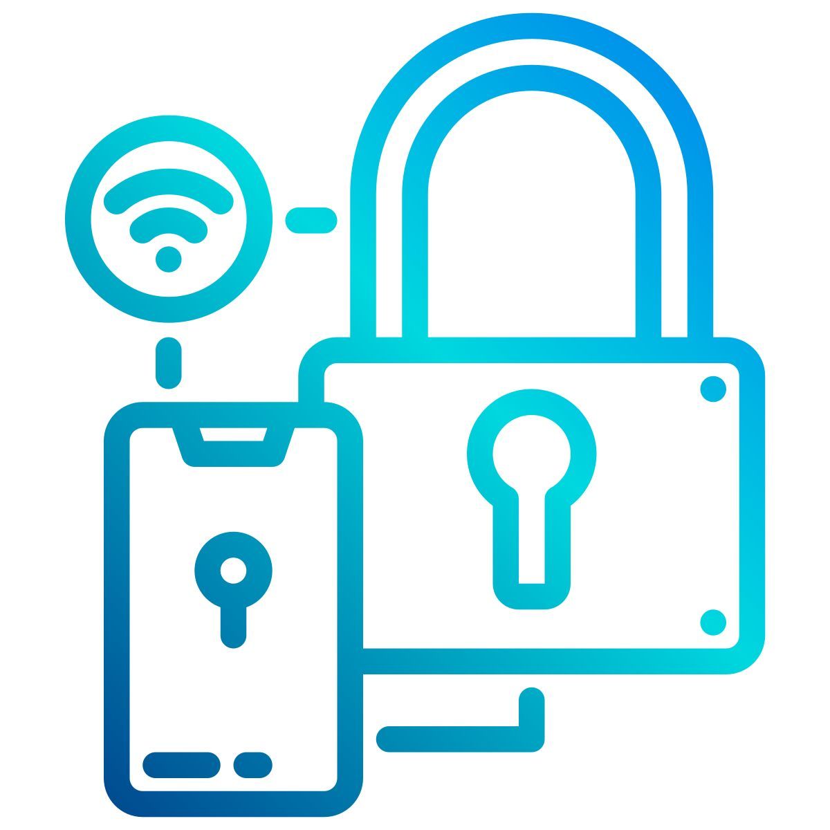 cerradura de llave icon
