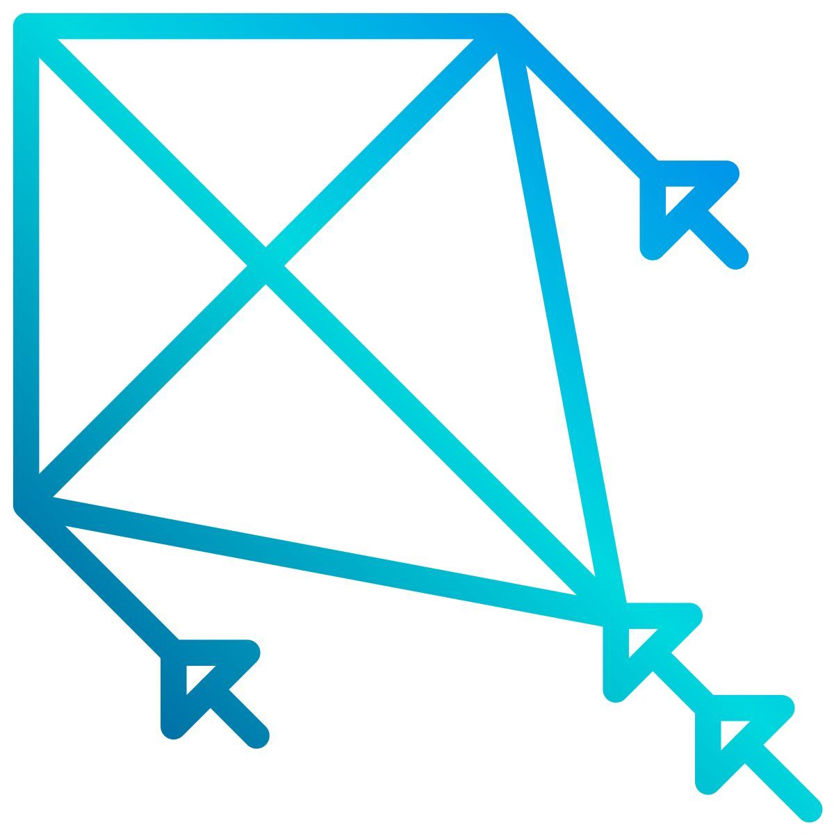 cerf volant icon