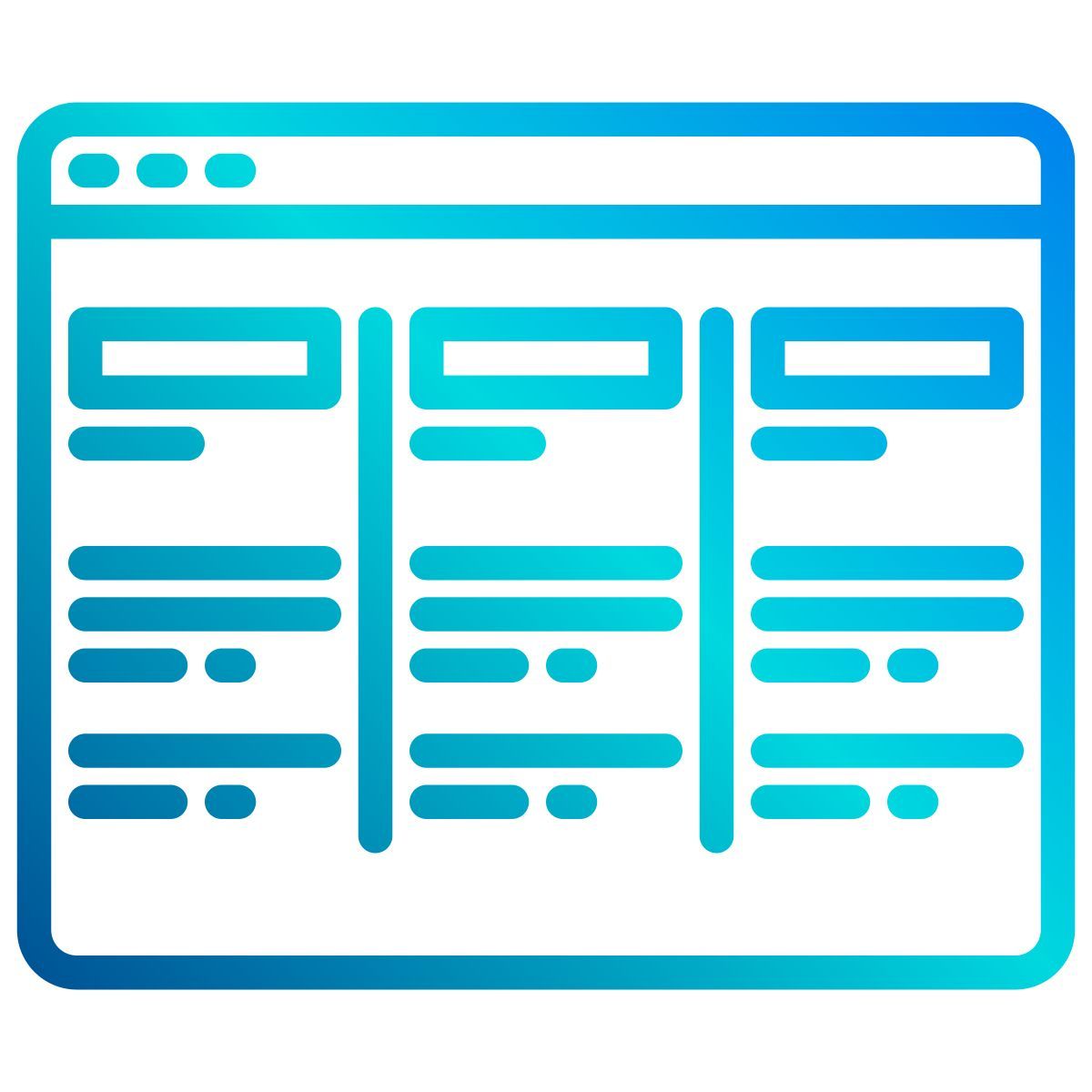 layout icon