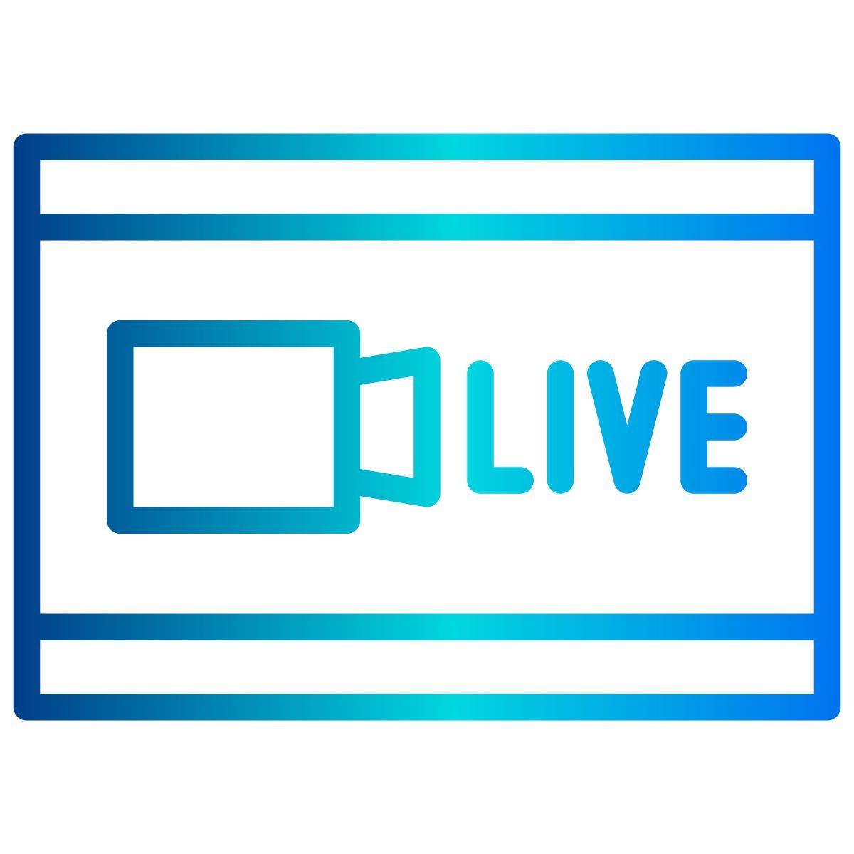 live streaming icon