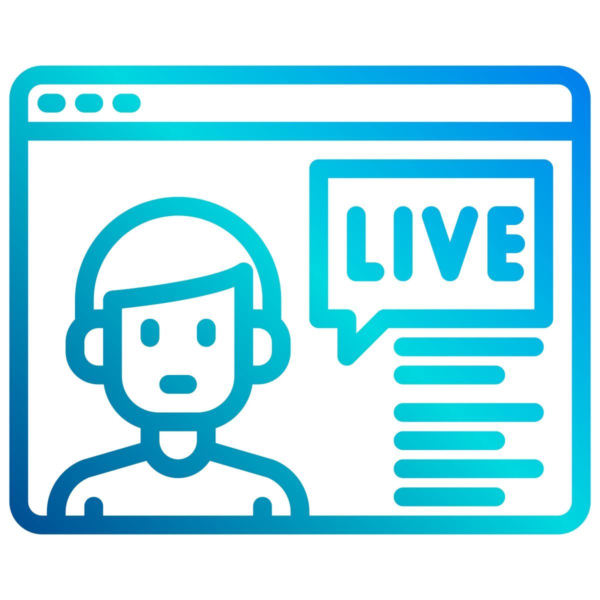 live chat icon