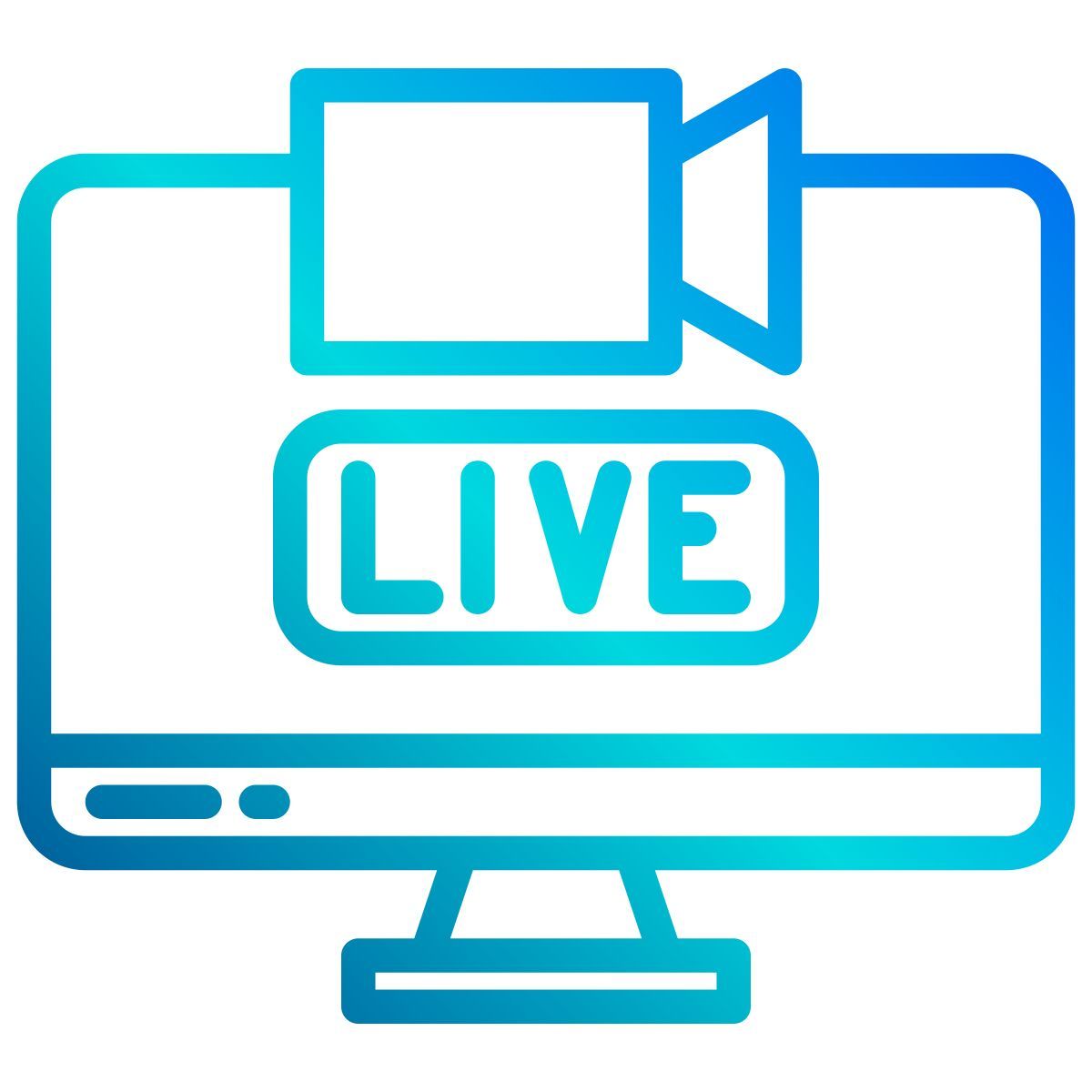 live streaming icon