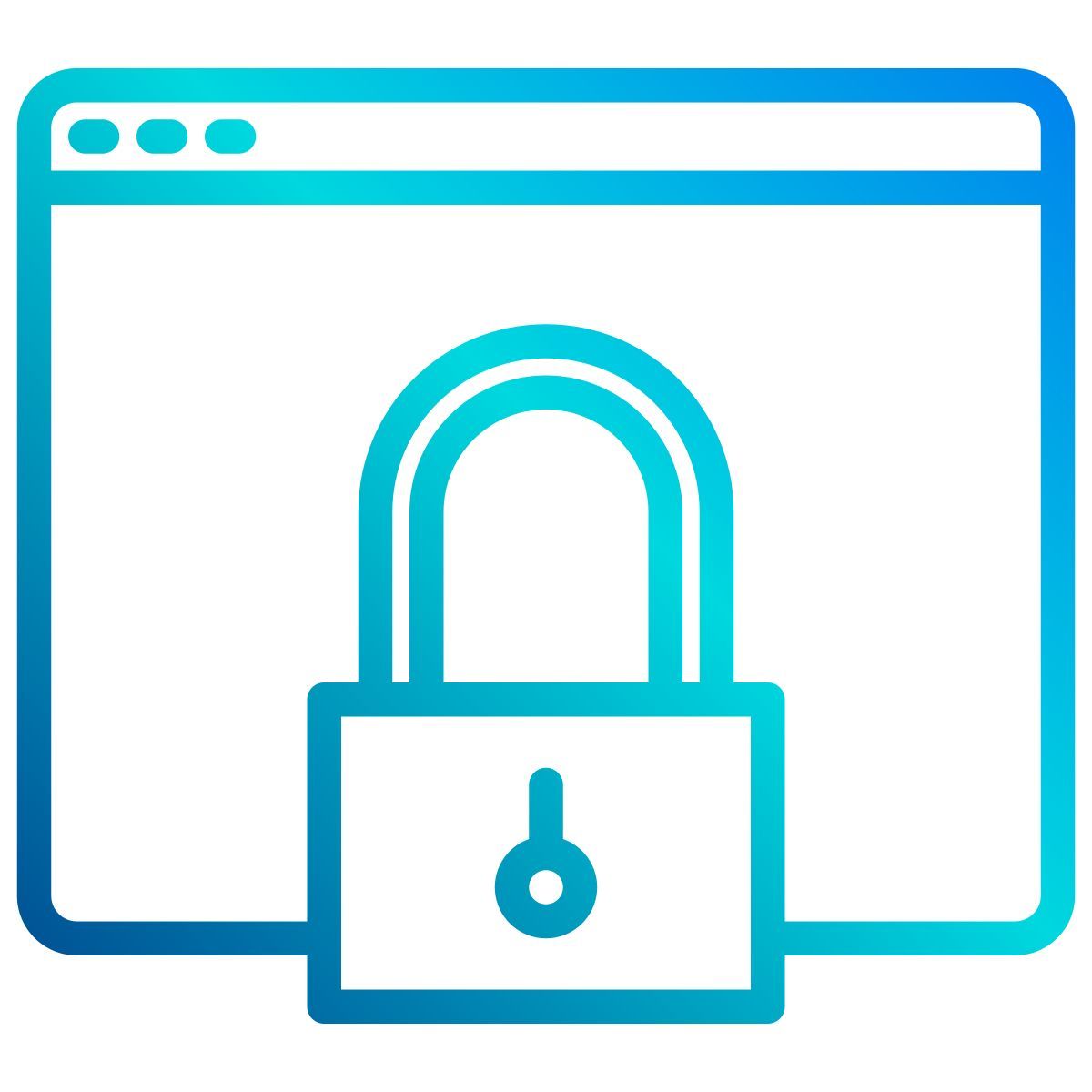 locked website icon
