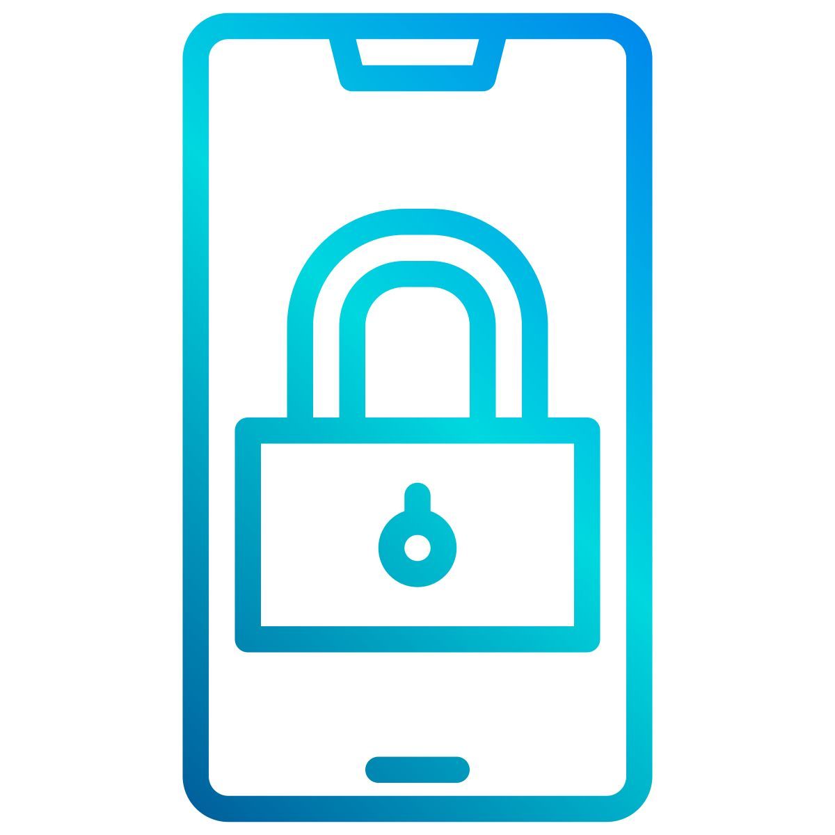 smartphone bloccato icon