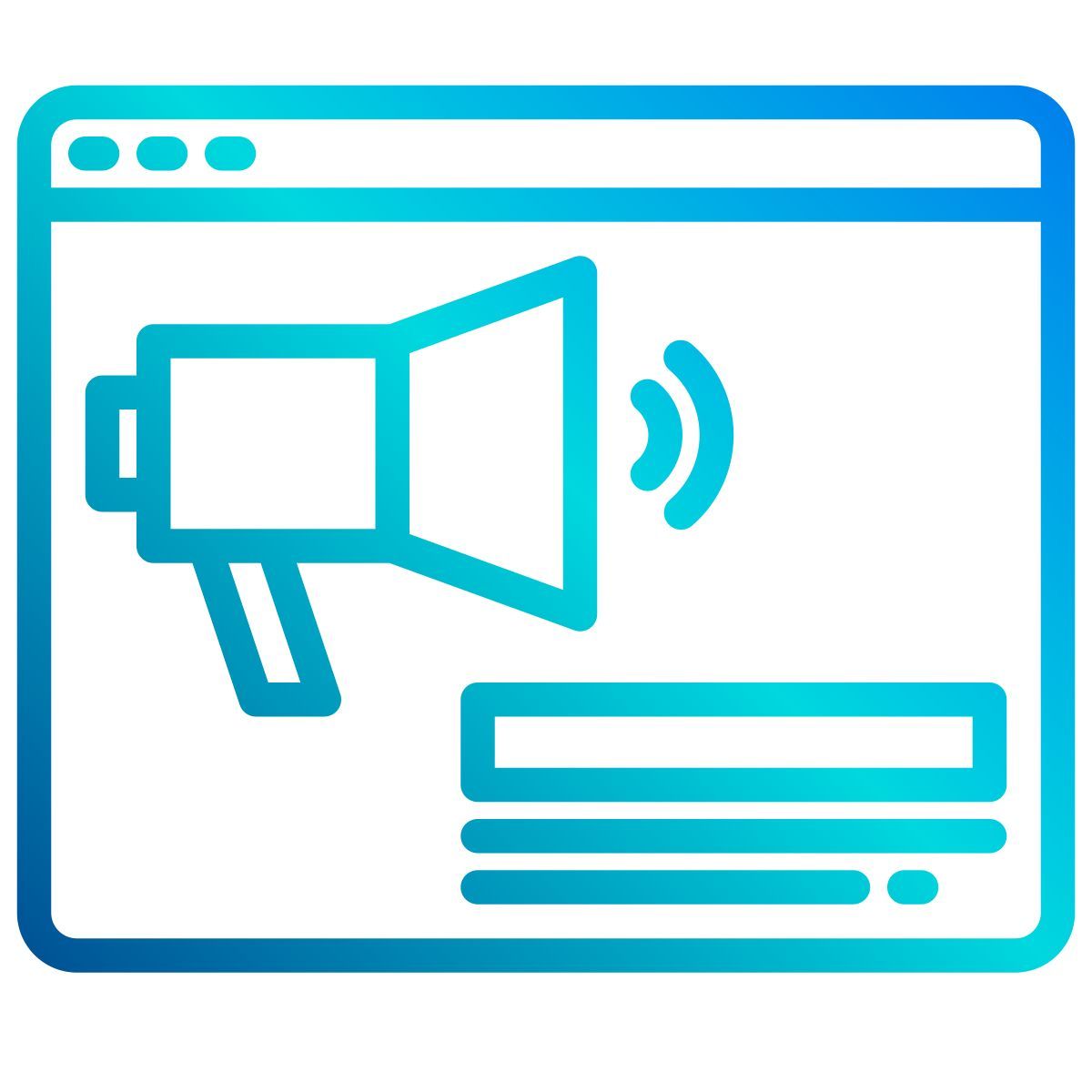 online marketing icon
