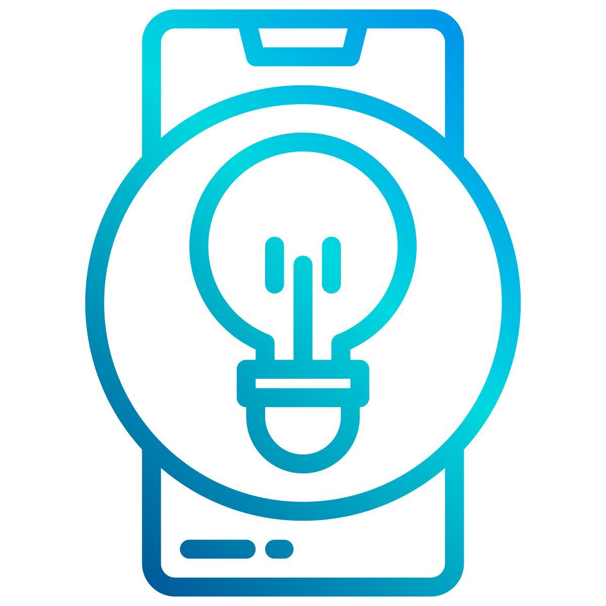 mobile flashlight icon