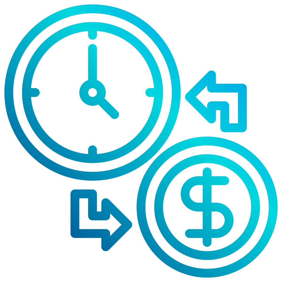 time is money icon