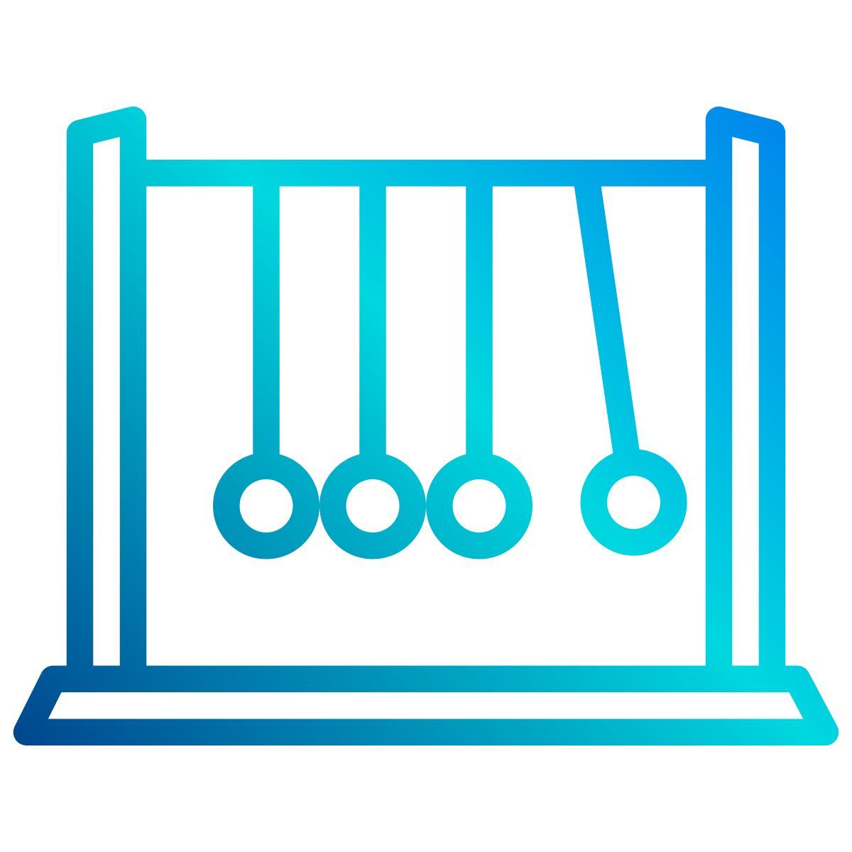 newton cradle icon