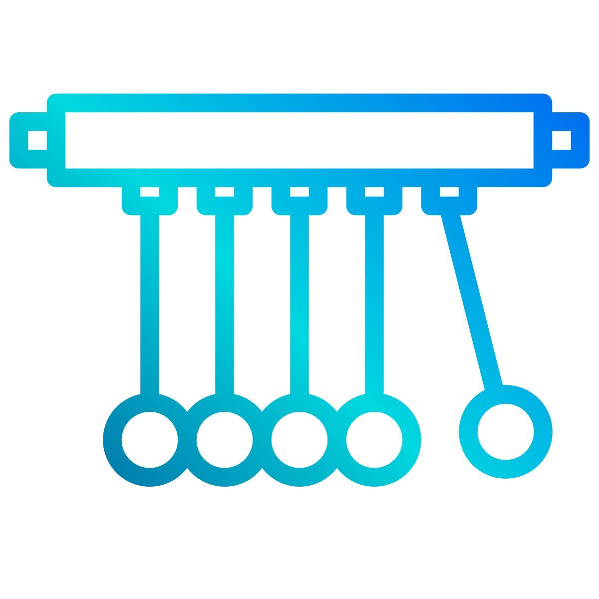 newton cradle icon