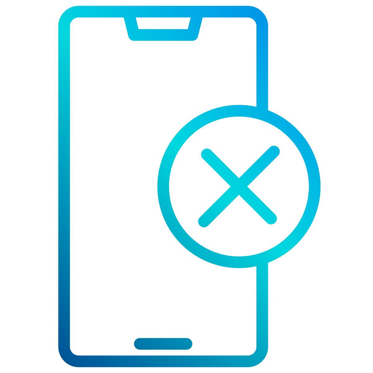 no phones icon