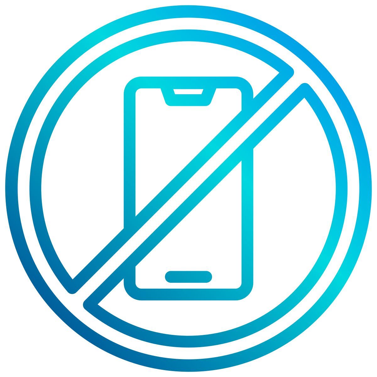 no phones icon