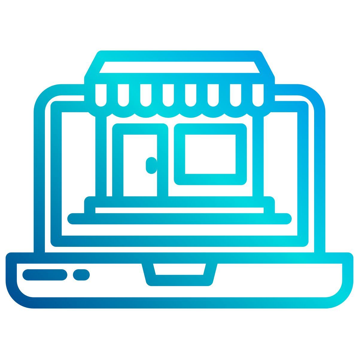 Negozio online icon