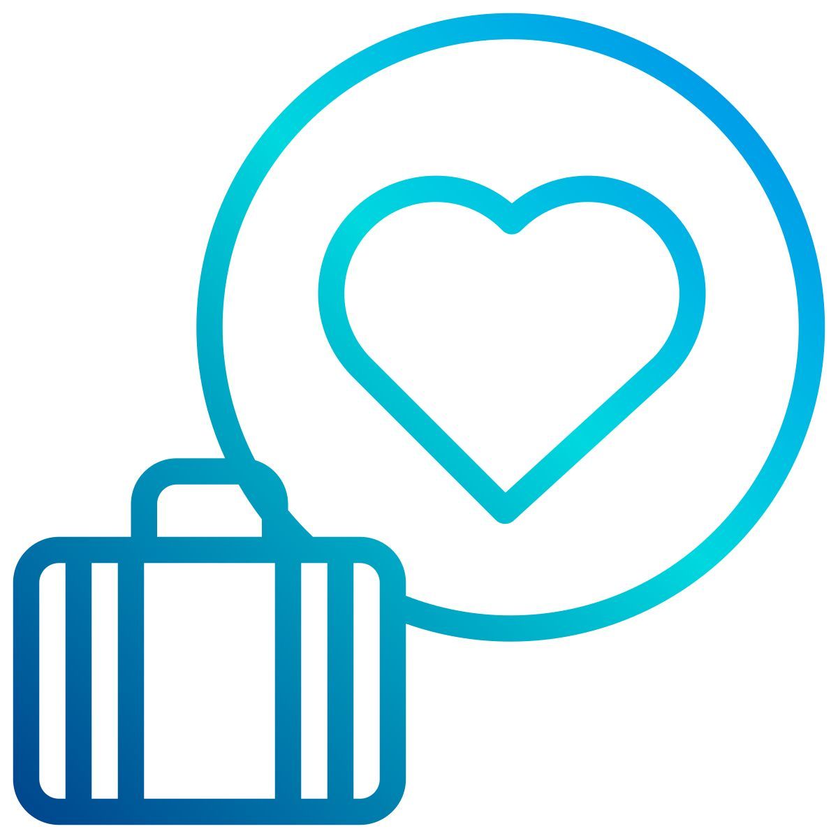 passion for traveling icon