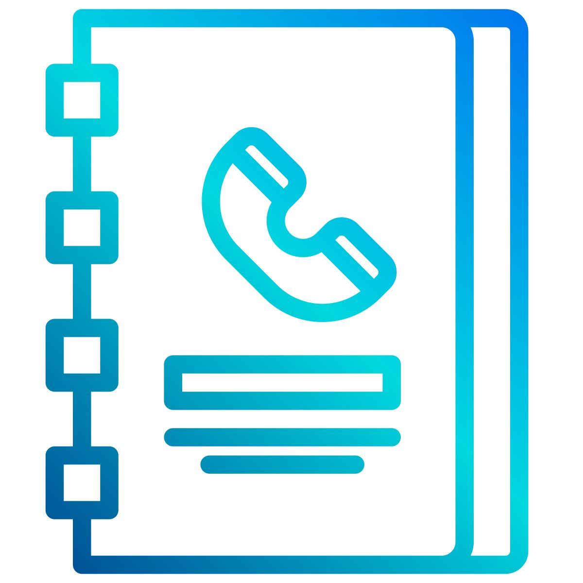 phone book icon