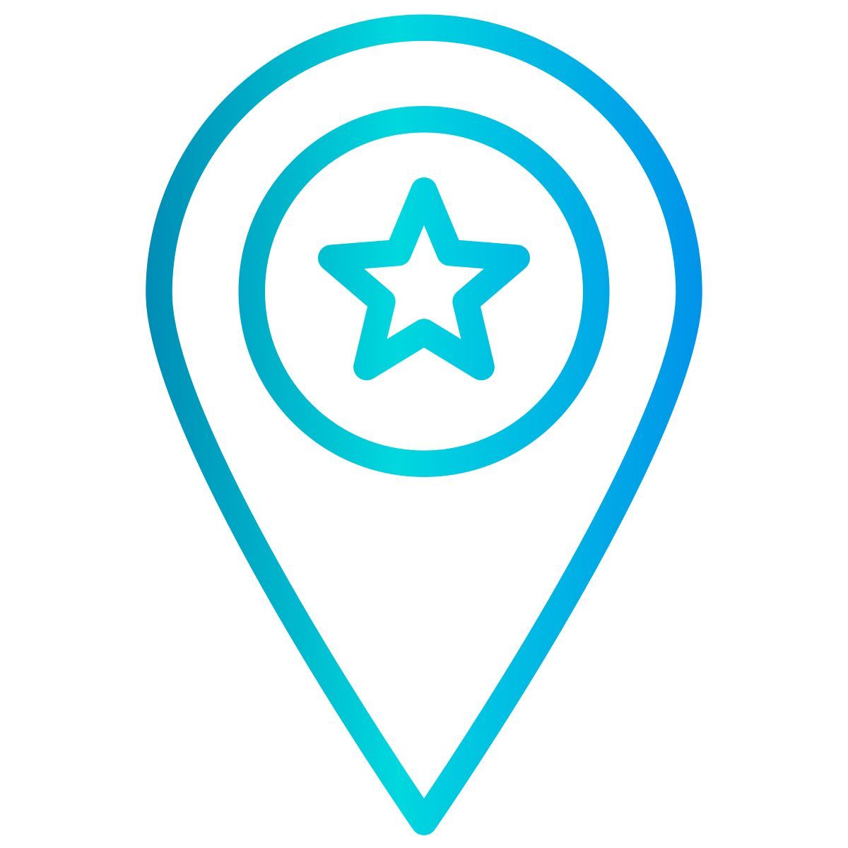 favorite location icon