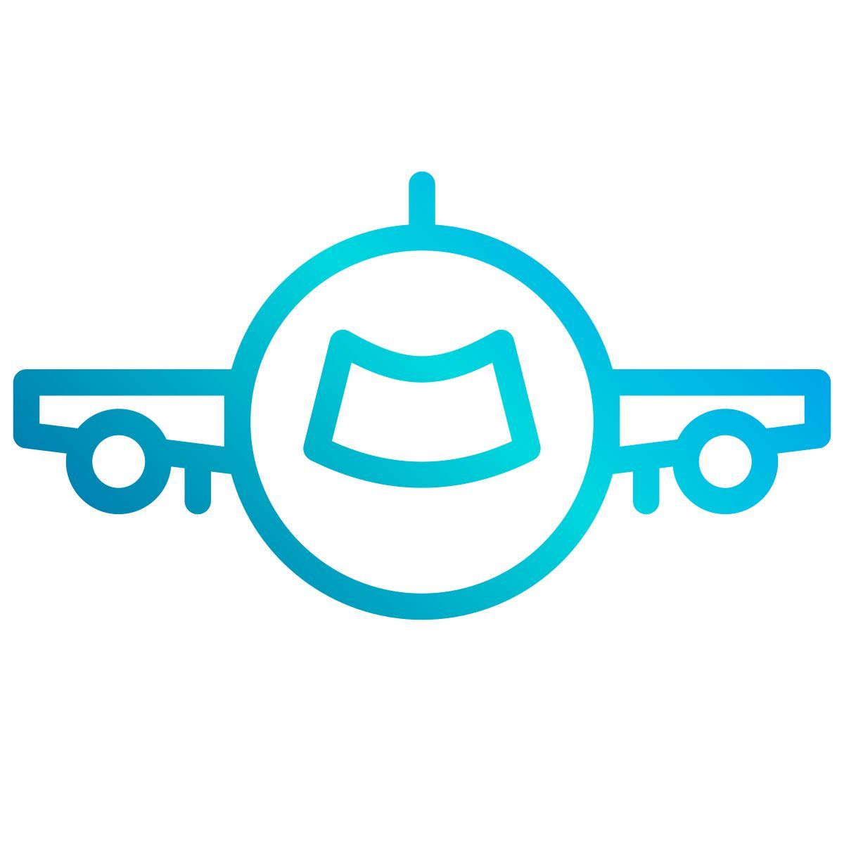 modo avião ligado icon