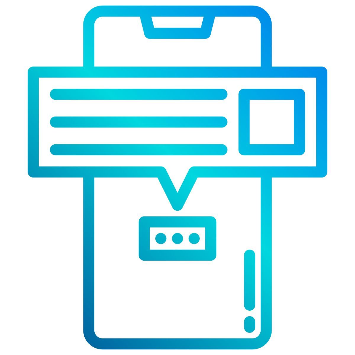 pop up icon