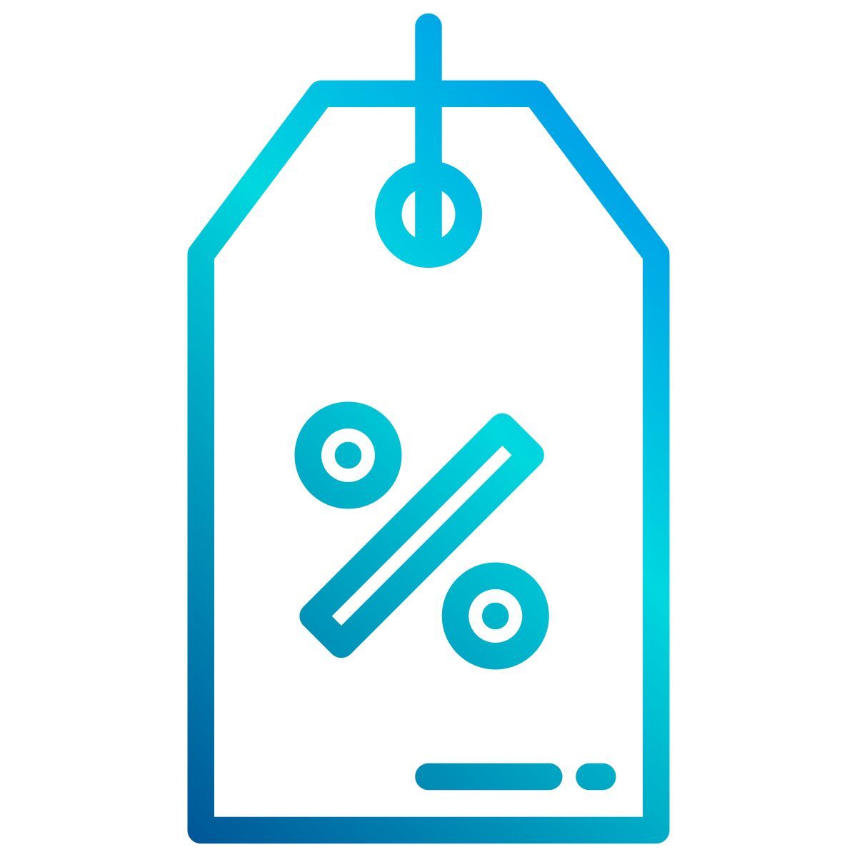 cartellino del prezzo icon