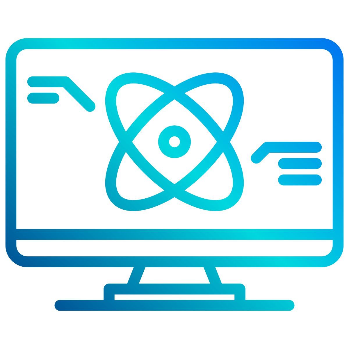 quantum computer icon