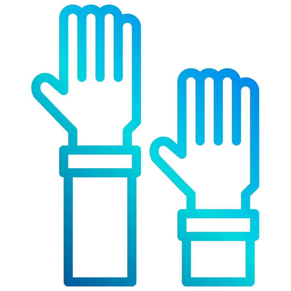 levantar la mano icon