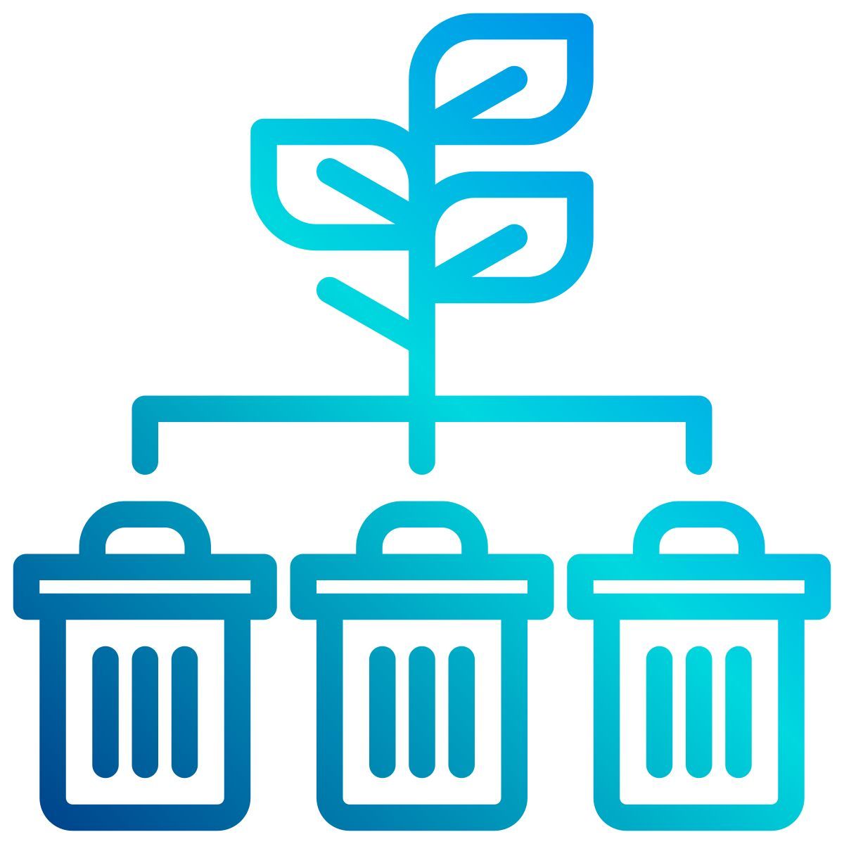 contenedor de reciclaje icon